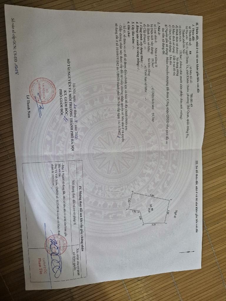 Bán nhà Trung Tả - diện tích 19,9m2 5 tầng - Nhà đẹp đón Tết - giá 6,5 tỷ