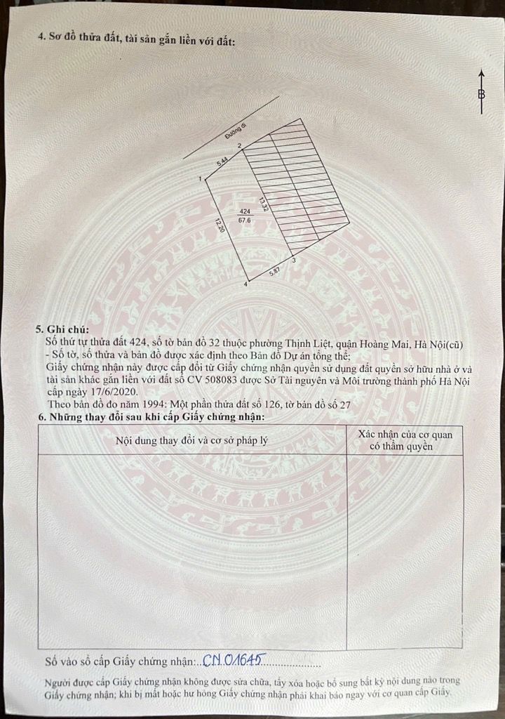 Bán nhà Nguyễn Chính - diện tích 73m2 4 tầng - Lô góc 4 mặt thoáng - giá 18 tỷ