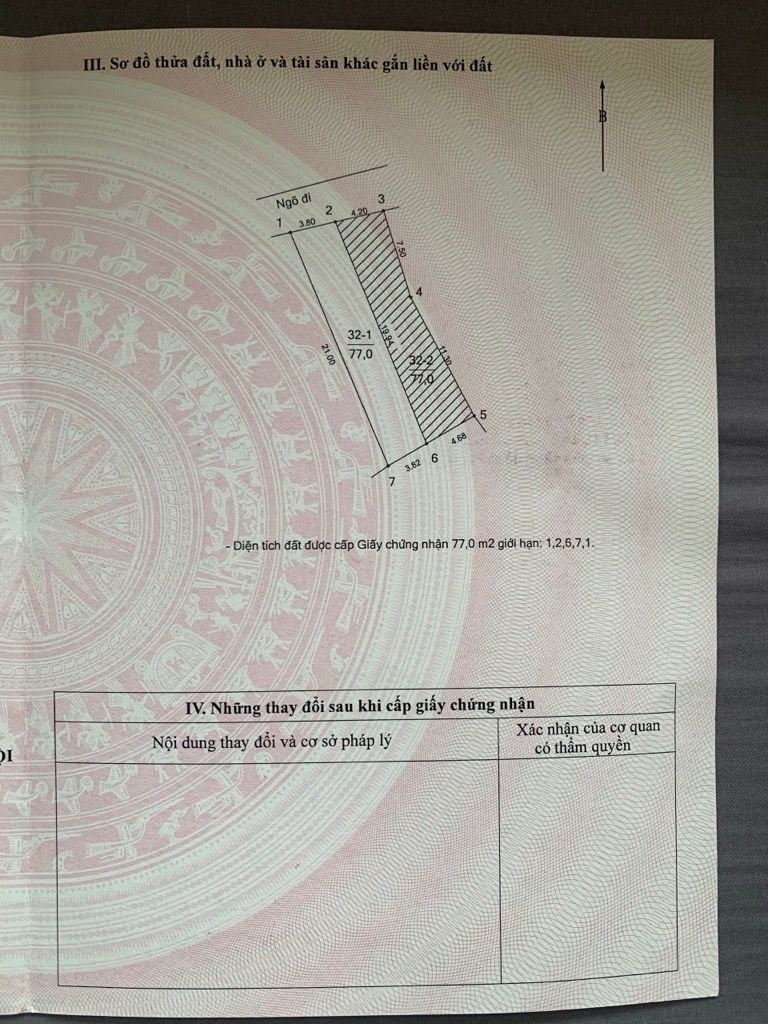 Bán nhà Nguyễn Chính - diện tích 77m2 3 tầng - ô tô tránh - giá 22 tỷ