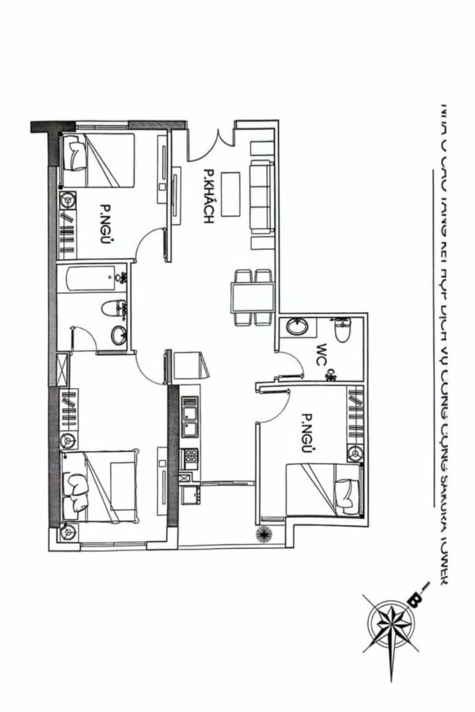 Bán nhà Vũ Trọng Phụng - diện tích 81.5m2 1 tầng - Căn hộ đẹp hiếm có - giá 6,4 tỷ