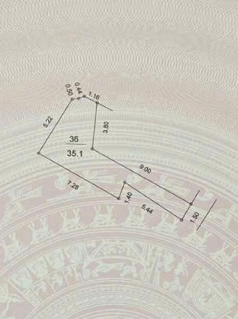 Bán nhà Hoàng Mai - diện tích 35.1m2 6 tầng - Ngõ siêu nông ba gác đỗ cửa - giá 7,8 tỷ