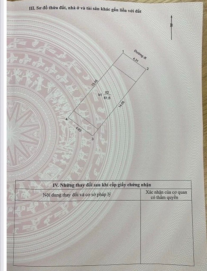 Bán nhà Thanh Nhàn - diện tích 61.6m2 4 tầng - Đất Việt - giá 12,5 tỷ