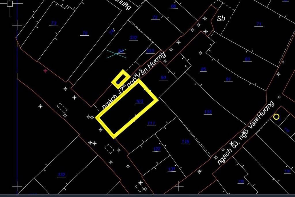 Bán nhà Văn Hương - diện tích 22,2m2 3 tầng - Lô góc, ô tô - giá 8,5 tỷ