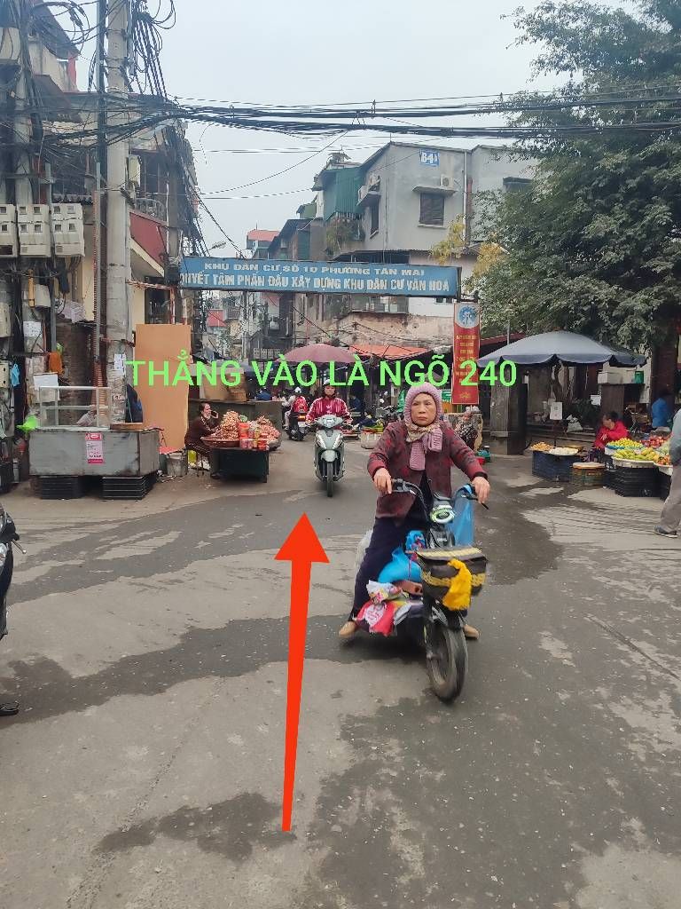 Bán nhà Tân Mai - diện tích 95m2 3 tầng - gần ô tô - giá 12,5 tỷ