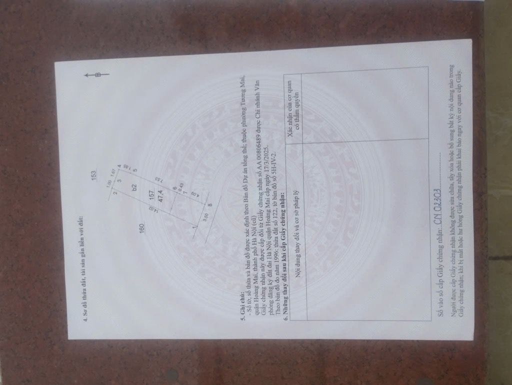 Bán nhà Nguyễn An Ninh - diện tích 48m2 6 tầng - Gần ô tô - giá 21 tỷ