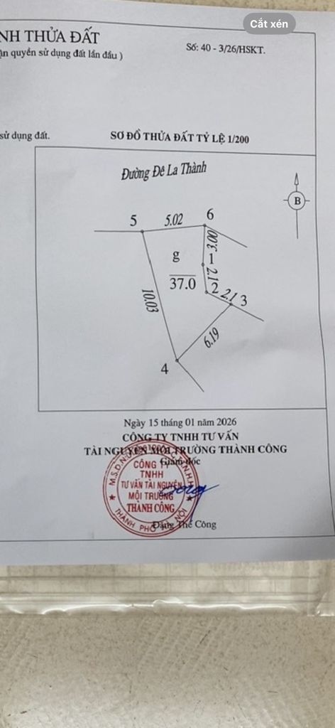 Bán nhà Đê La Thành - diện tích 37m2 2 tầng - Mặt phố trung tâm, kinh doanh đỉnh - giá 9 tỷ