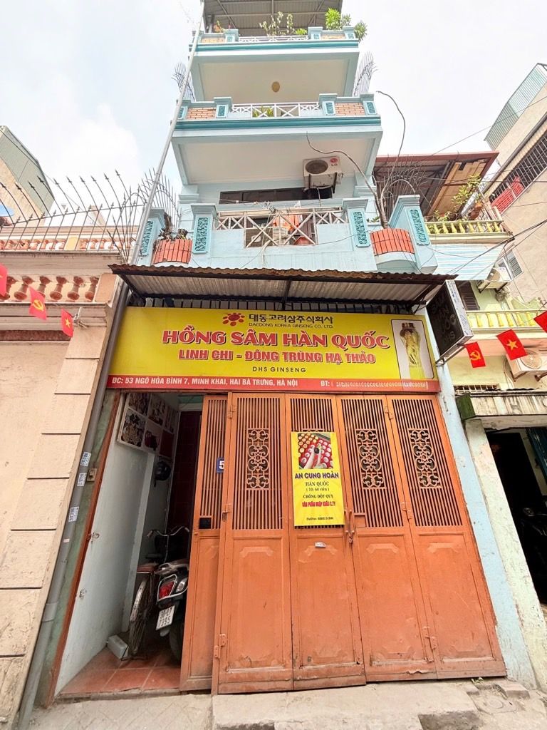 Bán nhà ngõ Hoà Bình - diện tích 47m2 4 tầng - MẶT NGÕ Ô TÔ TRÁNH, KINH DOANH - giá 19,6 tỷ