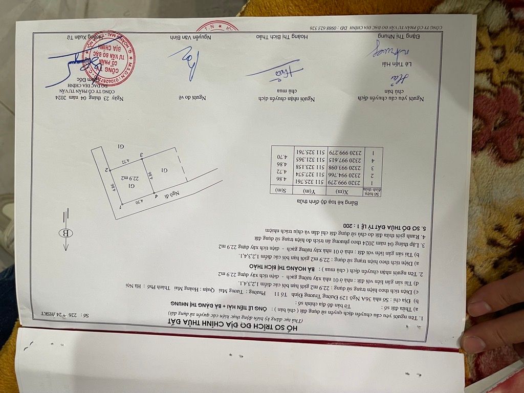 Bán nhà Trương Định - diện tích 28m2 2 tầng - Lô góc - giá 1,75 tỷ