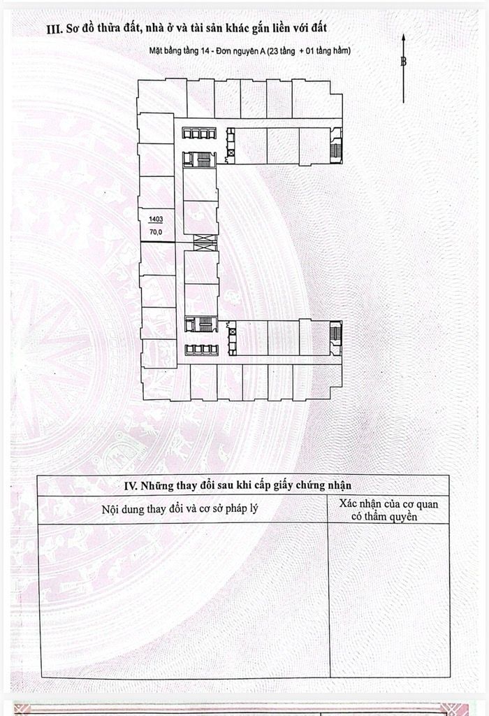 Bán nhà Trần Hoà - diện tích 70m2 14 tầng - mặt phố - giá 5,7 tỷ