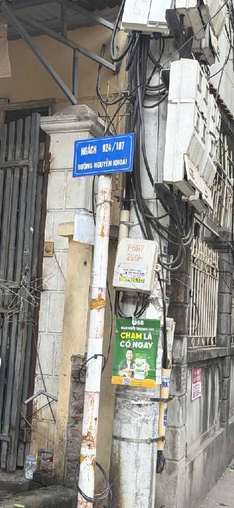 Bán nhà Vĩnh Hưng - diện tích 36.4m2 4 tầng - Ngõ 670 Nguyễn Khoái - giá 7,6 tỷ