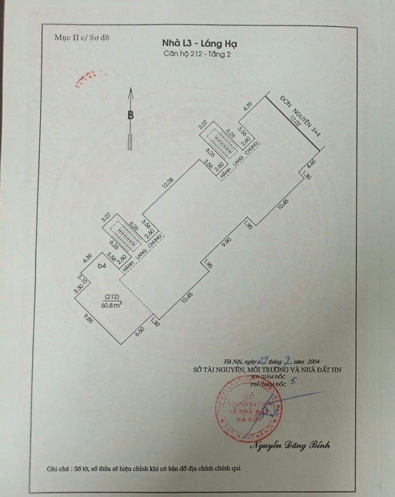 Bán nhà Thái Thịnh - diện tích 60.8m2 1 tầng - nhà lô góc 3 mặt thoáng - giá 9.7 tỷ
