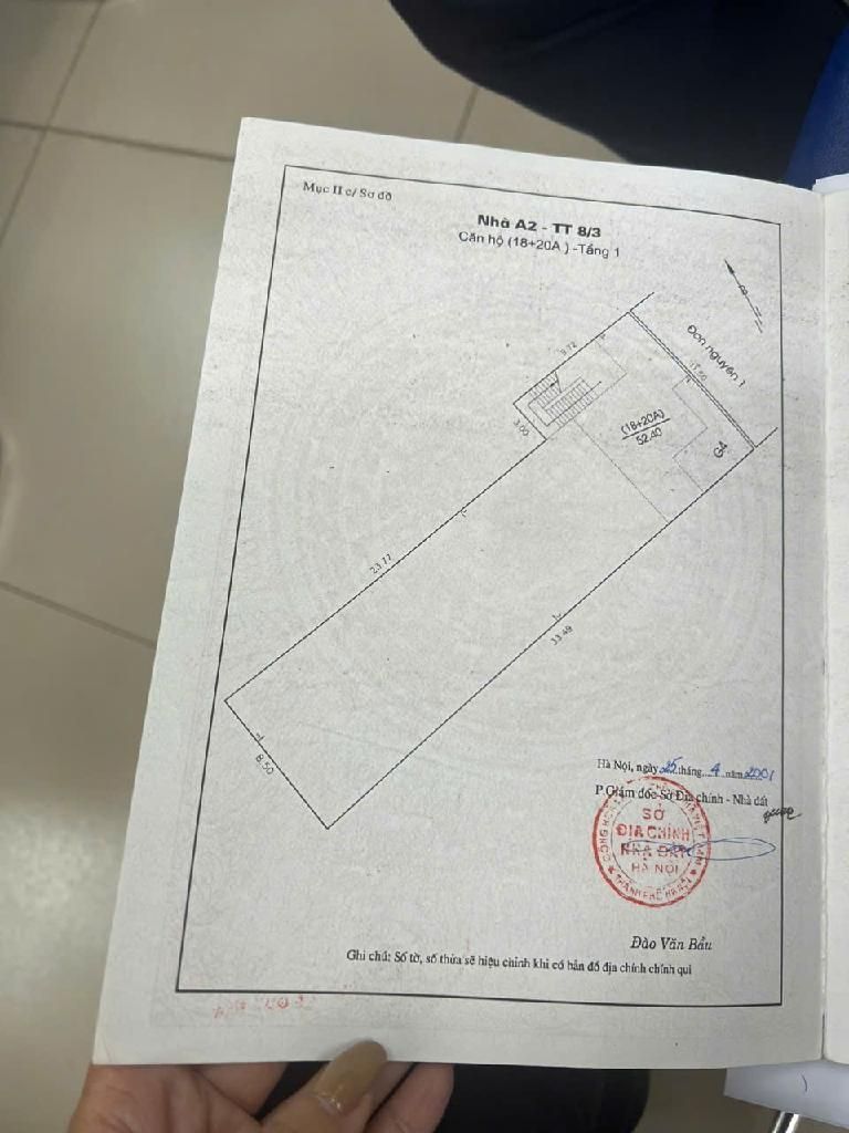 Bán nhà 8/3 - diện tích 52.4m2 1 tầng - Kinh doanh đỉnh - giá 5,8 tỷ