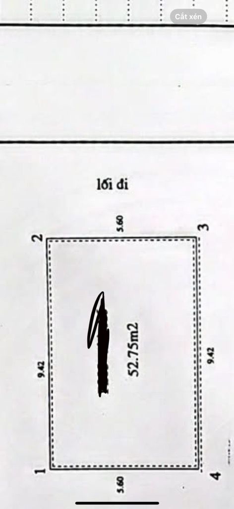 Bán nhà Lạc Trung - diện tích 52,8m2 1 tầng - Lô góc - giá 5,5 tỷ