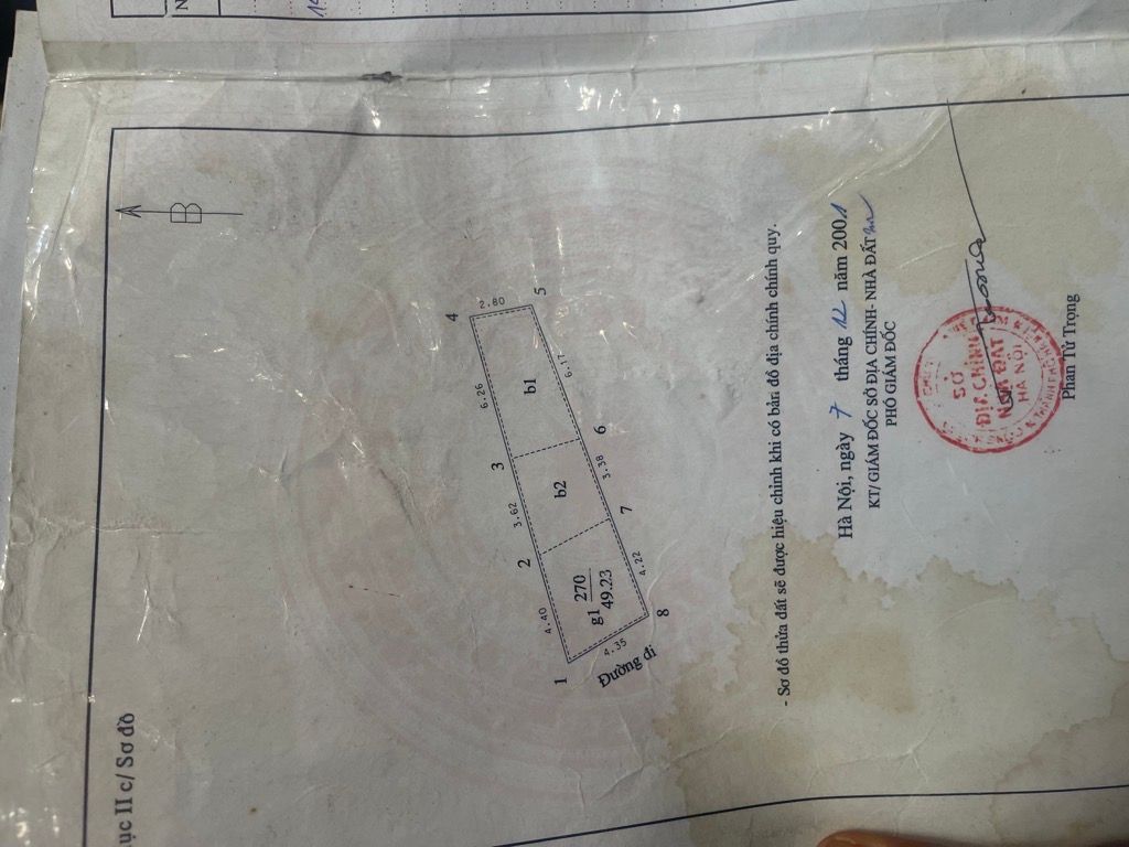 Bán nhà Phố 8/3 - diện tích 50m2 2 tầng - MẶT NGÕ Ô TÔ TRÁNH - giá 12,6 tỷ