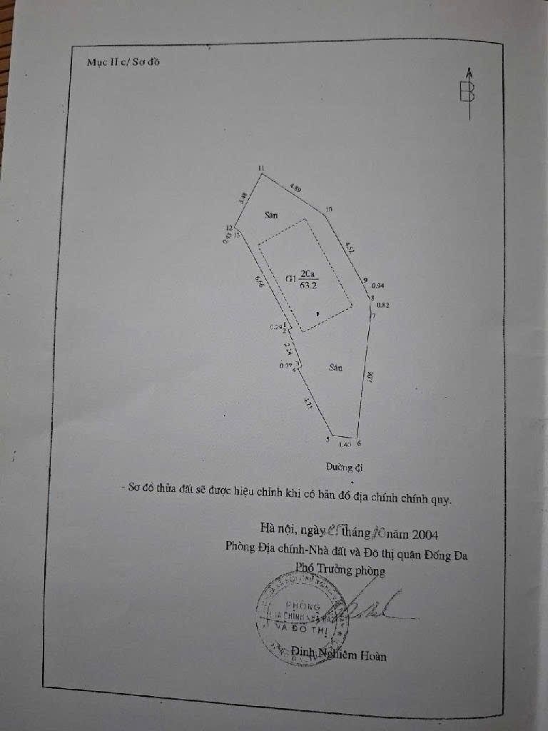 Bán nhà Linh Quang - diện tích 63.2m2 6 tầng - Thang máy - giá 11,25 tỷ