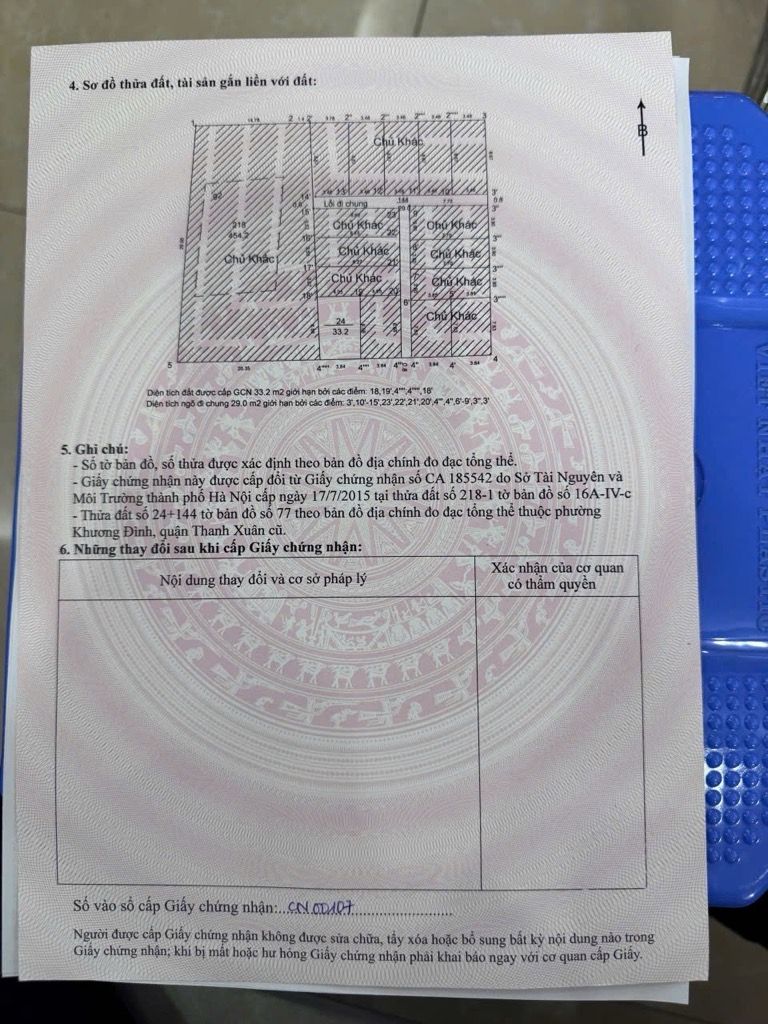 Bán nhà Bùi Xương Trạch - diện tích 33.2m2 4 tầng - gần ô tô - giá 7,8 tỷ