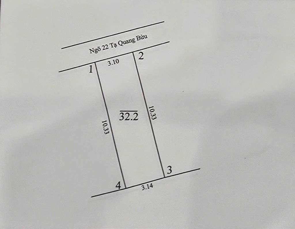 Bán nhà Tạ Quang Bửu - diện tích 32.2m2 5 tầng - Căn nhà 2 mặt thoáng - giá 7,3 tỷ