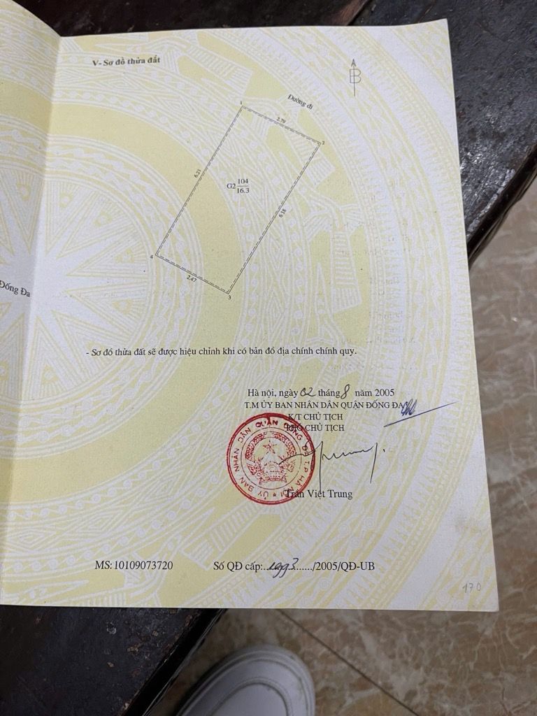 Bán nhà Văn Chương - diện tích 20m2 5 tầng - Nhà dân xây ngõ nông - giá 5,6 tỷ