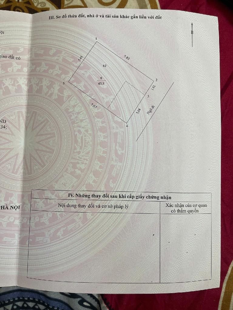 Bán nhà Phan Đình Giót - diện tích 44m2 6 tầng - Mặt tiền đỉnh - giá 12,3 tỷ