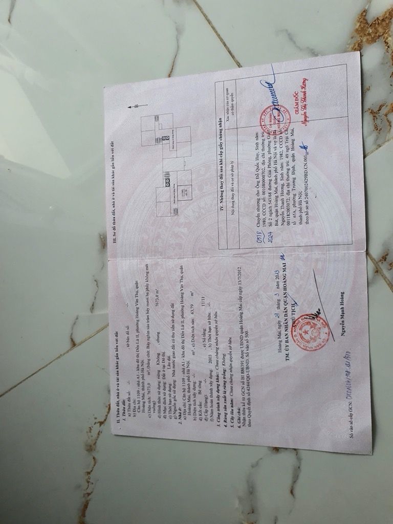 Bán nhà Đền Lừ 2 - diện tích 64m2 1 tầng - Chung cư view thoáng đẹp - giá 5,5 tỷ