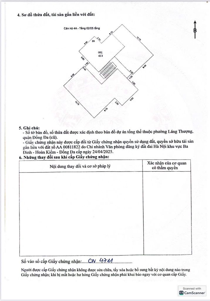 Bán nhà Pháo Đài Láng - diện tích 42.3m2 1 tầng - ô tô tránh - giá 6,2 tỷ