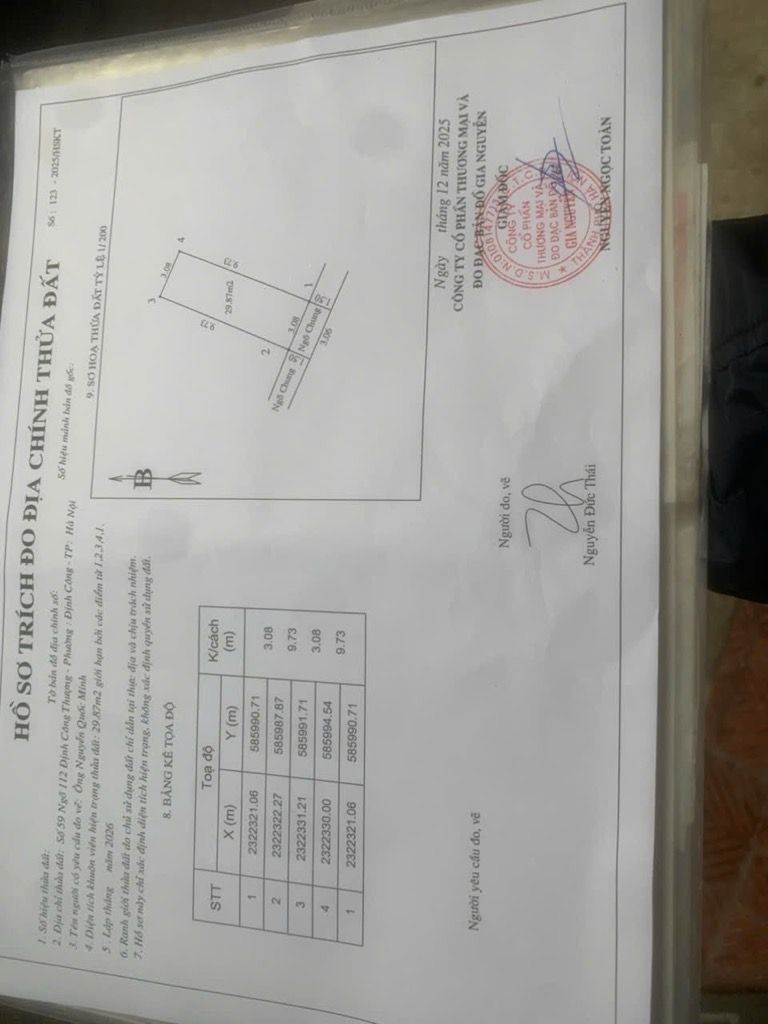 Bán nhà Định Công Thượng - diện tích 30m2 4 tầng - nhà mới, đầy đủ nội thất - giá 4,0 tỷ