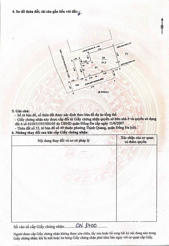 Bán nhà Láng - diện tích 31,2m2 3 tầng - Nhà mặt tiền rộng, có sân chung rất thoáng - giá 12,8 tỷ