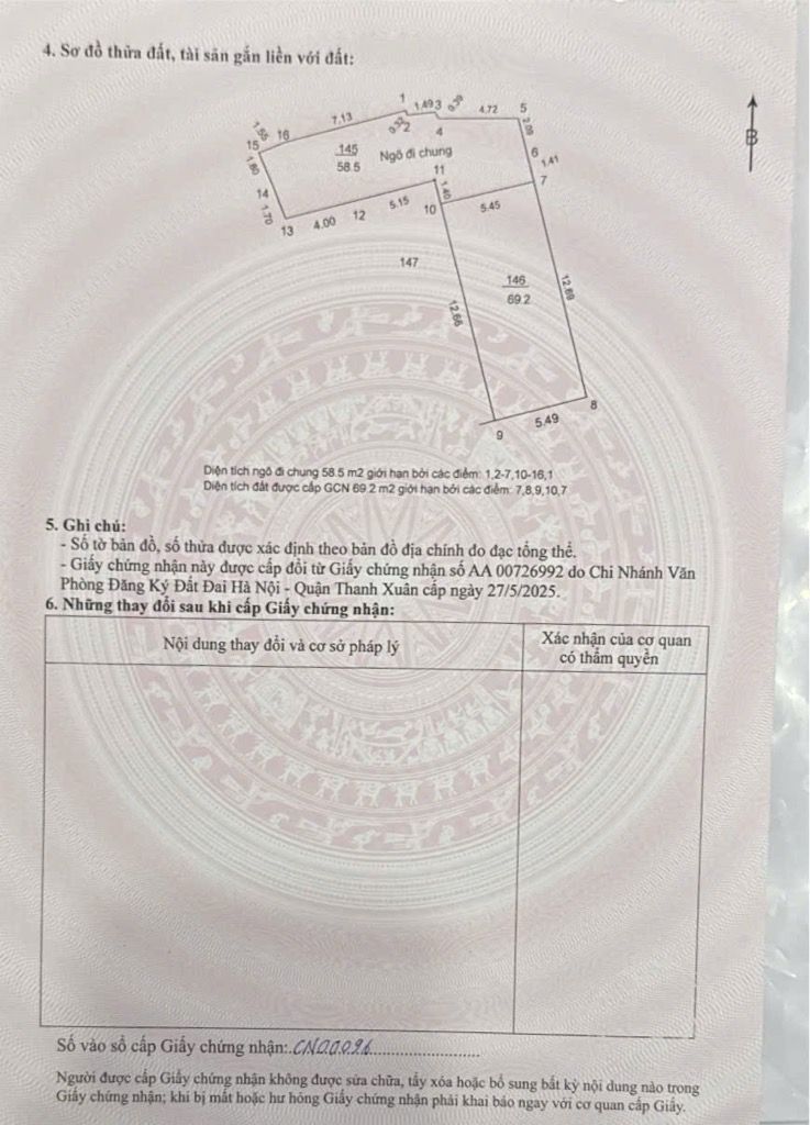 Bán nhà Bùi Xương Trạch - diện tích 70m2 7 tầng - Thang máy - giá 23,8 tỷ