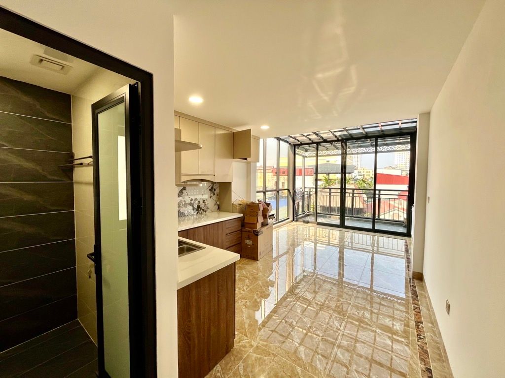 Bán nhà Thịnh Liệt - diện tích 45m2 6 tầng - MẶT PHỐ TOÀ NHÀ VP - THANG MÁY - KINH DOANH - LÔ GÓC - THIẾT KẾ TINH TẾ - giá 19,5 tỷ