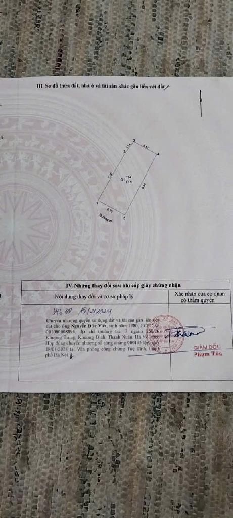 Bán nhà Ngõ Chợ Khâm Thiên - diện tích 17,5m2 4 tầng - Nhà đẹp hiếm có - giá 5,5 tỷ