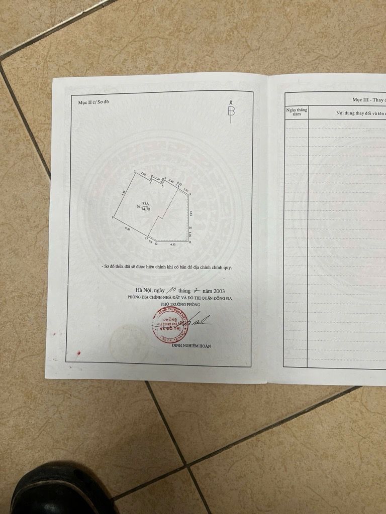 Bán nhà Đông Tác - diện tích 75m2 3 tầng - Ngõ thông, 3 gác tránh - giá 20 tỷ