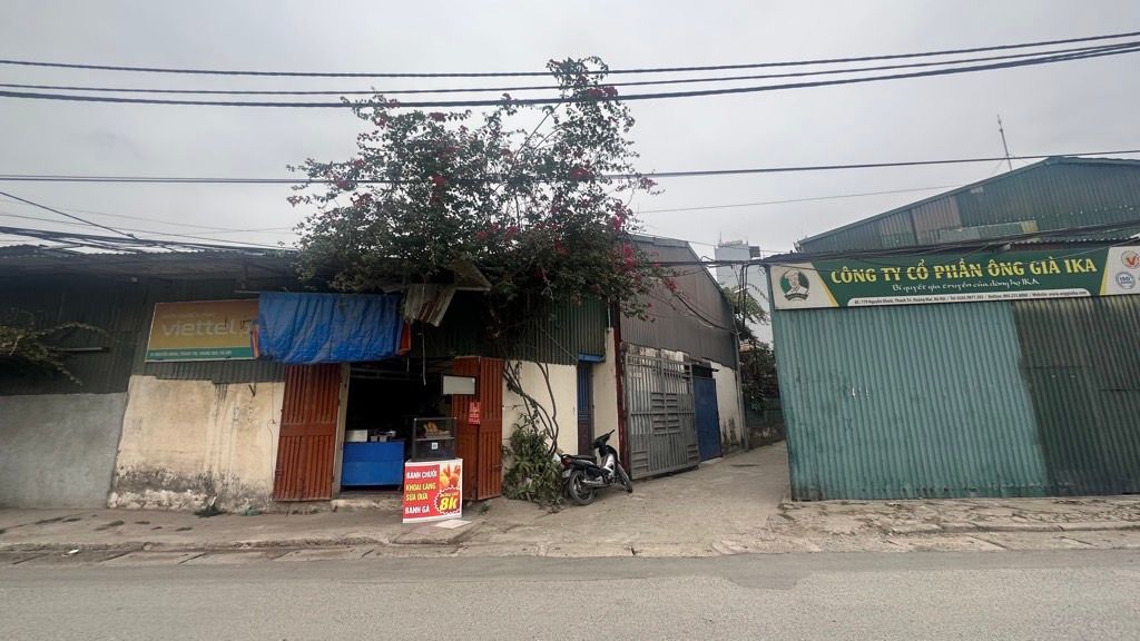 Bán nhà Nguyễn Khoái - diện tích 55m2 1 tầng - ô tô đỗ sát nhà - giá 7,2 tỷ