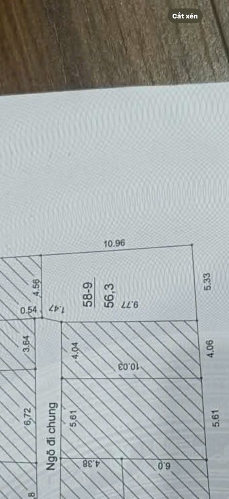 Bán nhà Tây Trà - diện tích 56m2 1 tầng - Mảnh đất vị trí đẹp - giá 9,2 tỷ