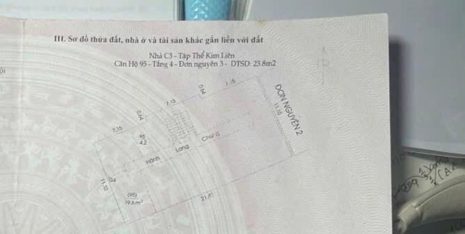 Bán nhà Kim Liên - diện tích 23,8m2 2 tầng - Lô góc, cực thoáng sáng - giá 4,8 tỷ