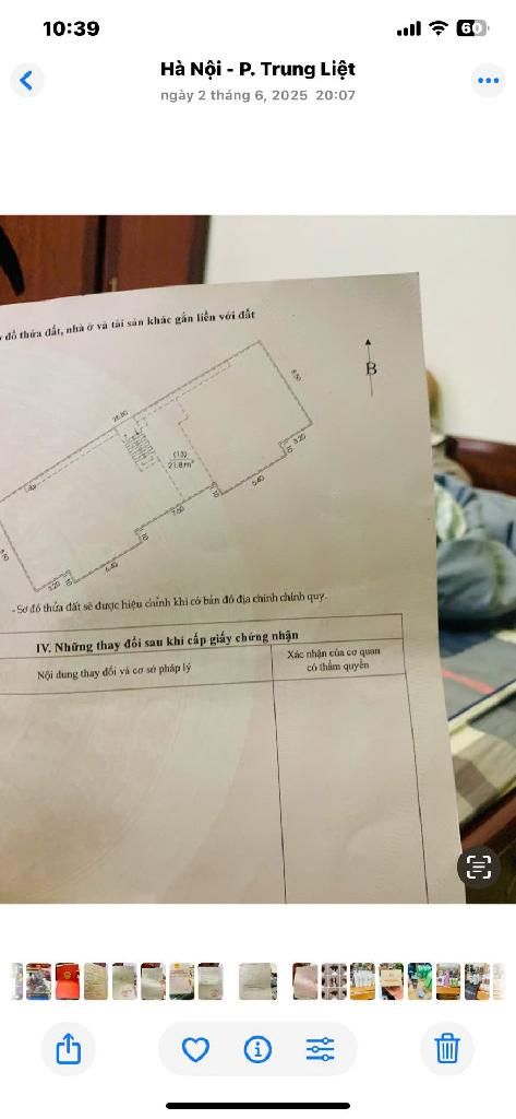 Bán nhà Thái Thịnh - diện tích 22m2 3 tầng - Căn Tập thể duy nhất - giá 6 tỷ