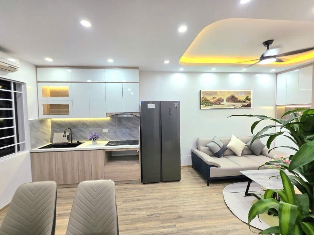 Bán nhà Nơ 1B Linh đàm - diện tích 55,6m2 1 tầng - Căn góc full nội thất - giá 5,4 tỷ