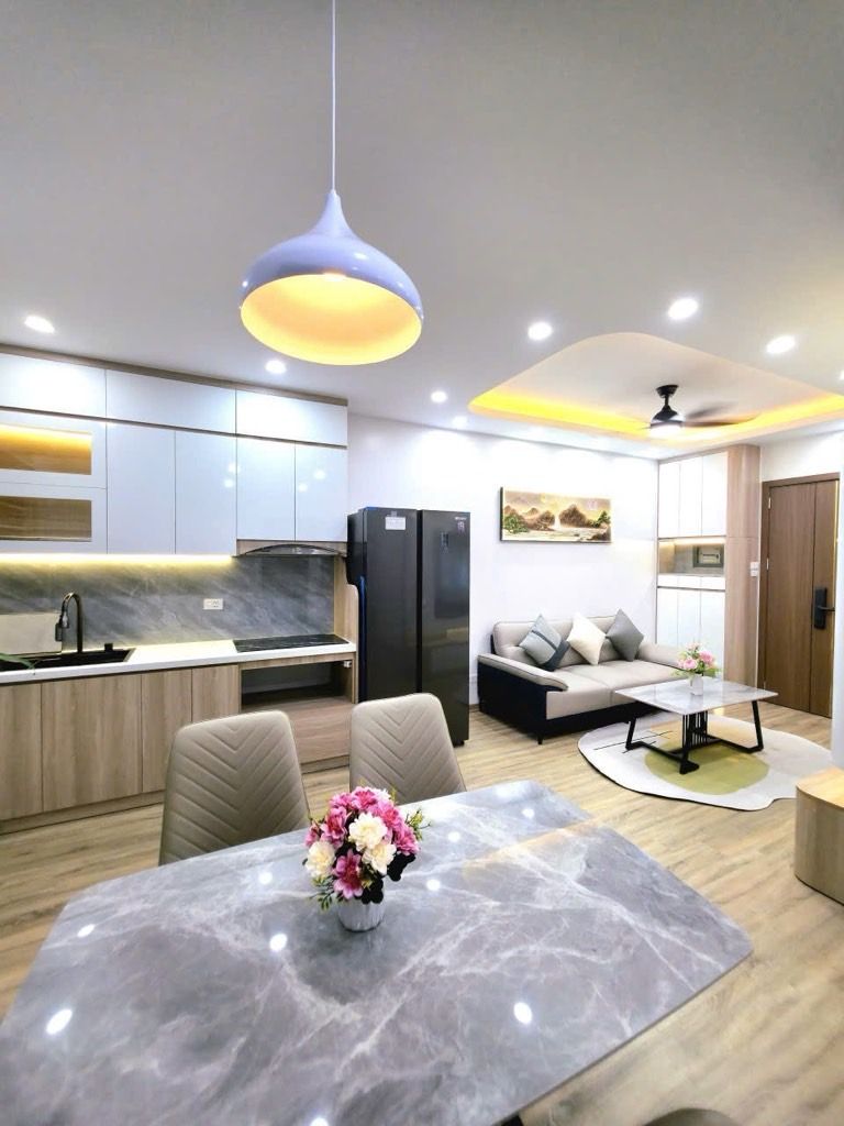 Bán nhà Nơ 1B Linh đàm - diện tích 55,6m2 1 tầng - Căn góc full nội thất - giá 5,4 tỷ