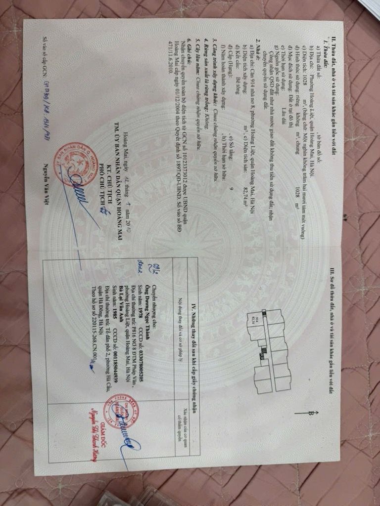 Bán nhà Toà Nơ 8 - diện tích 82.7m2 1 tầng - Căn góc full nội thất - giá 6,1 tỷ