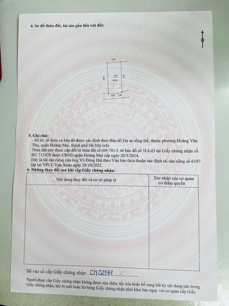 Bán nhà Hoàng Mai - diện tích 30,9m2 4 tầng - Lô góc 3 mặt thoáng - giá 7,9 tỷ