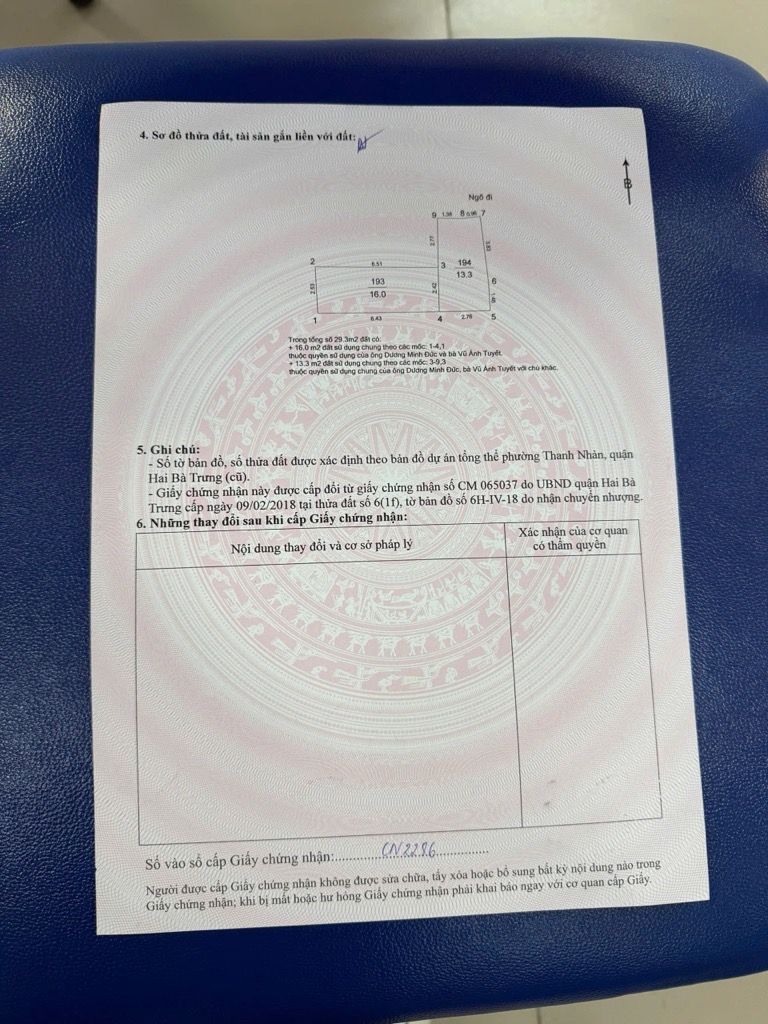 Bán nhà Bạch Mai - diện tích 16m2 4 tầng - Nhà đẹp, gần hồ - giá 5,6 tỷ