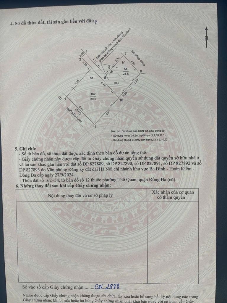 Bán nhà Khâm Thiên - diện tích 65m2 8 tầng - Lô góc - giá 18,8 tỷ