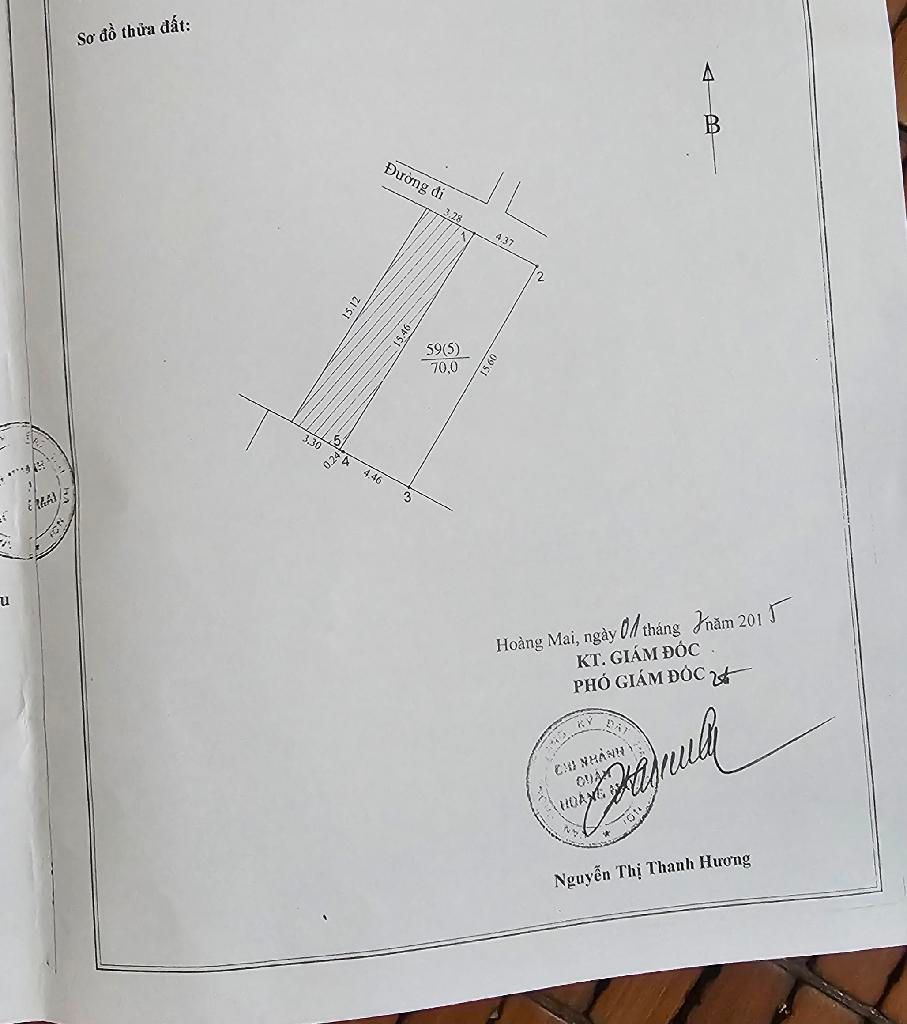 Bán nhà Lĩnh Nam - diện tích 70m2 1 tầng - gần ô tô - giá 11,2 tỷ