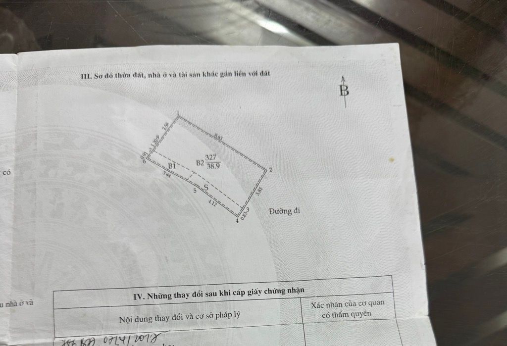 Bán nhà Hào Nam - diện tích 38.9m2 6 tầng - Mặt ngõ thông, kinh doanh - giá 14 tỷ