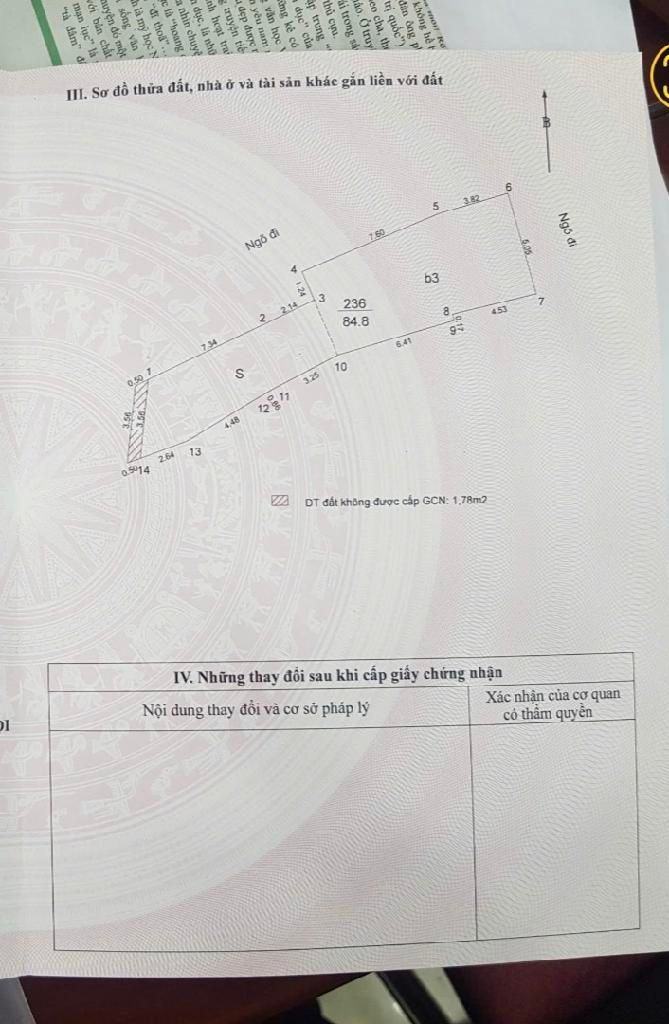 Bán nhà Hoàng An A - diện tích 85m2 3 tầng - Lô góc - giá 14,5 tỷ
