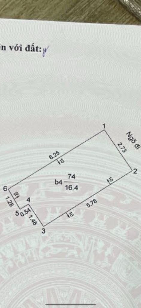 Bán nhà Giảng Võ - diện tích 16,4m2 4 tầng - Cực hiếm - giá 5,9 tỷ