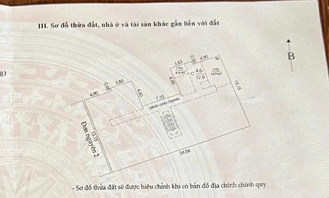 Bán nhà Phương Mai - diện tích 23.8m2 2 tầng - Mặt ngõ ô tô - giá 9,5 tỷ