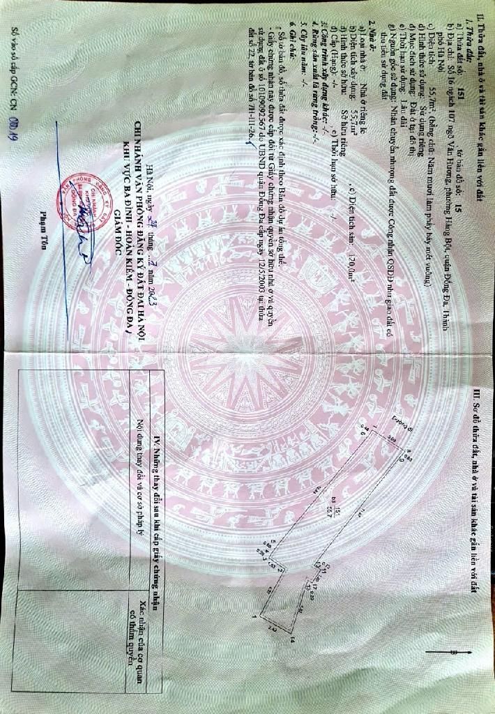 Bán nhà Văn Hương - diện tích 55,7m2 5 tầng - Nhà đẹp, cho thuê 35 triệu/tháng - giá 11,5 tỷ