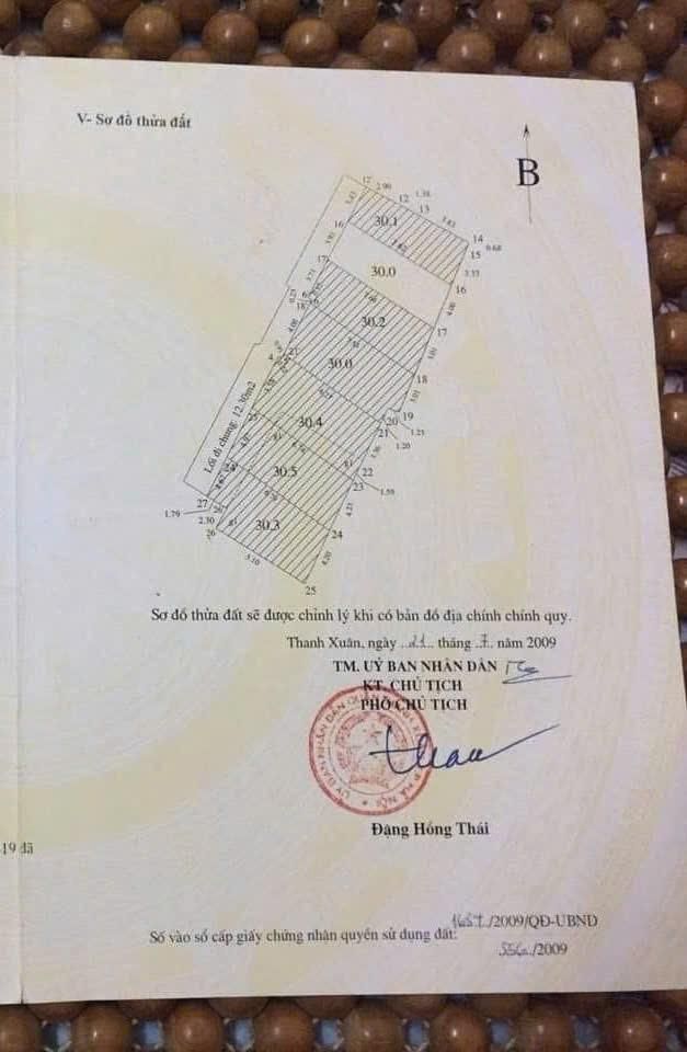 Bán nhà Quan Nhân - diện tích 42,3m2 5 tầng - Gần hồ Quan Nhân - giá 7,9 tỷ