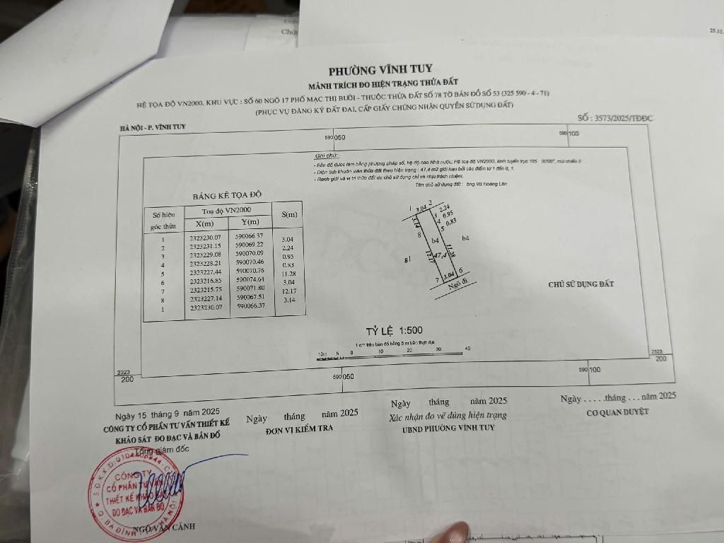 Bán nhà Mạc thị Bưởi - diện tích 47.4m2 4 tầng - mặt ngõ rộng thoáng - giá 14,5 tỷ