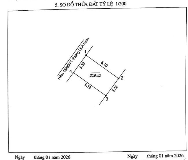 Bán nhà Lĩnh Nam - diện tích 20m2 2 tầng - Nhà đẹp - giá 1,55 tỷ